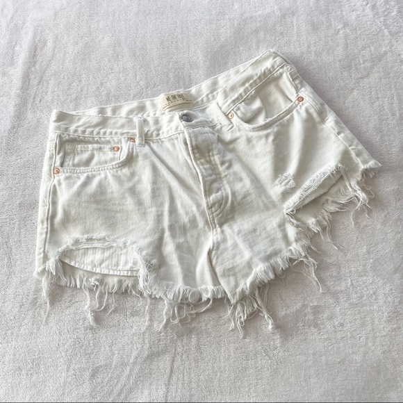 Free People We The Free Loving Good Vibrations Shorts - Picture 3 of 9